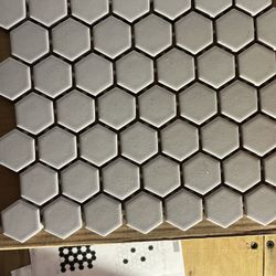 10x12 Mosaic Hex Tile