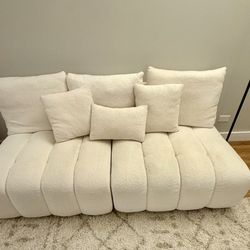 Moder Sofa - Modular 2 Pieces - Like new