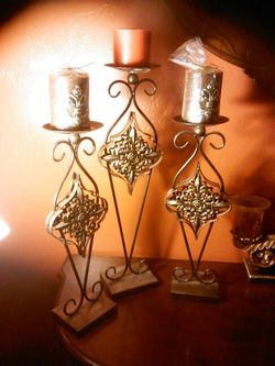 Elegant candle Holders