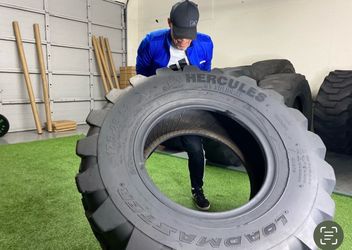 CrossFit Tractor Tires for fitness training!