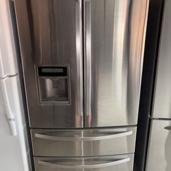 Kenmore Stainless Steel Refrigerator And Freezer