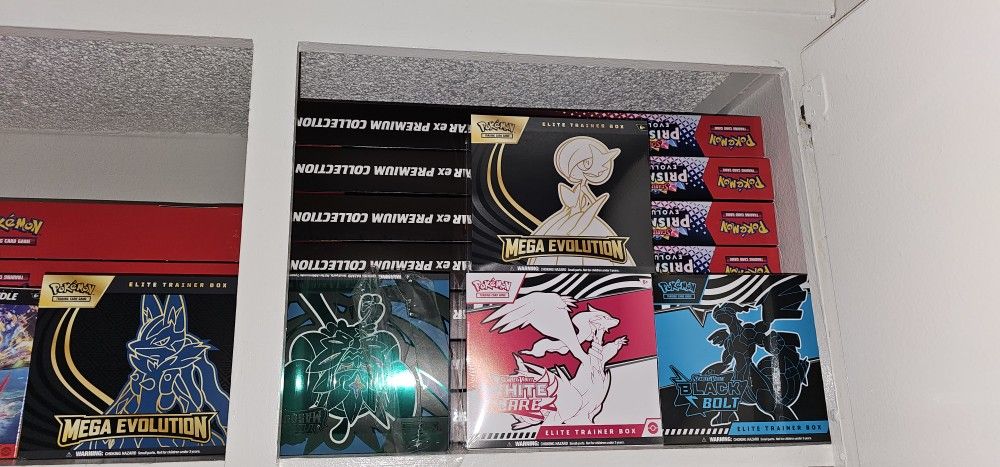 Pokemon Elite Trainer Box And Collection Boxes