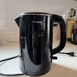 Miroco Electric Kettle - Stainless Steel, 1.5 L