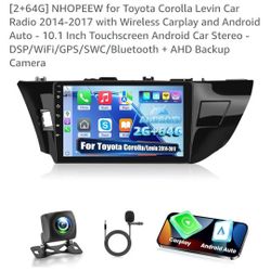 Toyota Corolla Screen