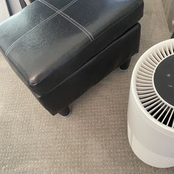 Leather Ottoman Top Comes Apart