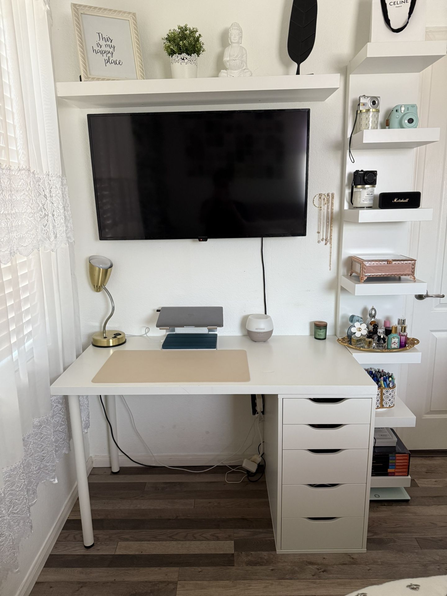IKEA Desk/vanity Set