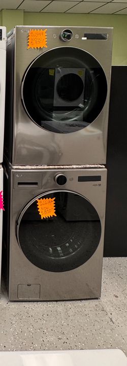 $1,500 FOR BOTH! LG Front Load Washer & Electric Dryer SET – Retail $3,000 – You Save $1,500 Today! 