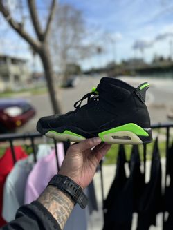 Jordan 6s Electro Green