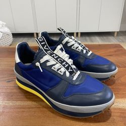 Givenchy Leather Runners Blue / Yellow 