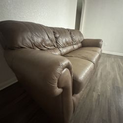 Leather Couch 