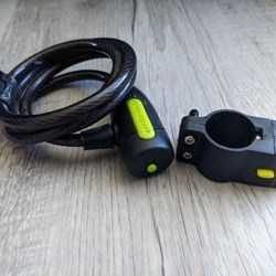 (Free) Bike Lock With Bike Hanger But No Key 