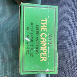 1972 Avon The Camper Deep Woods Aftershave