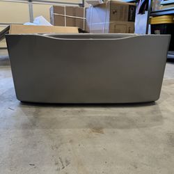 Universal Laundry Pedestal (Graphite Silver) With Storage Drawer (MIDEA)