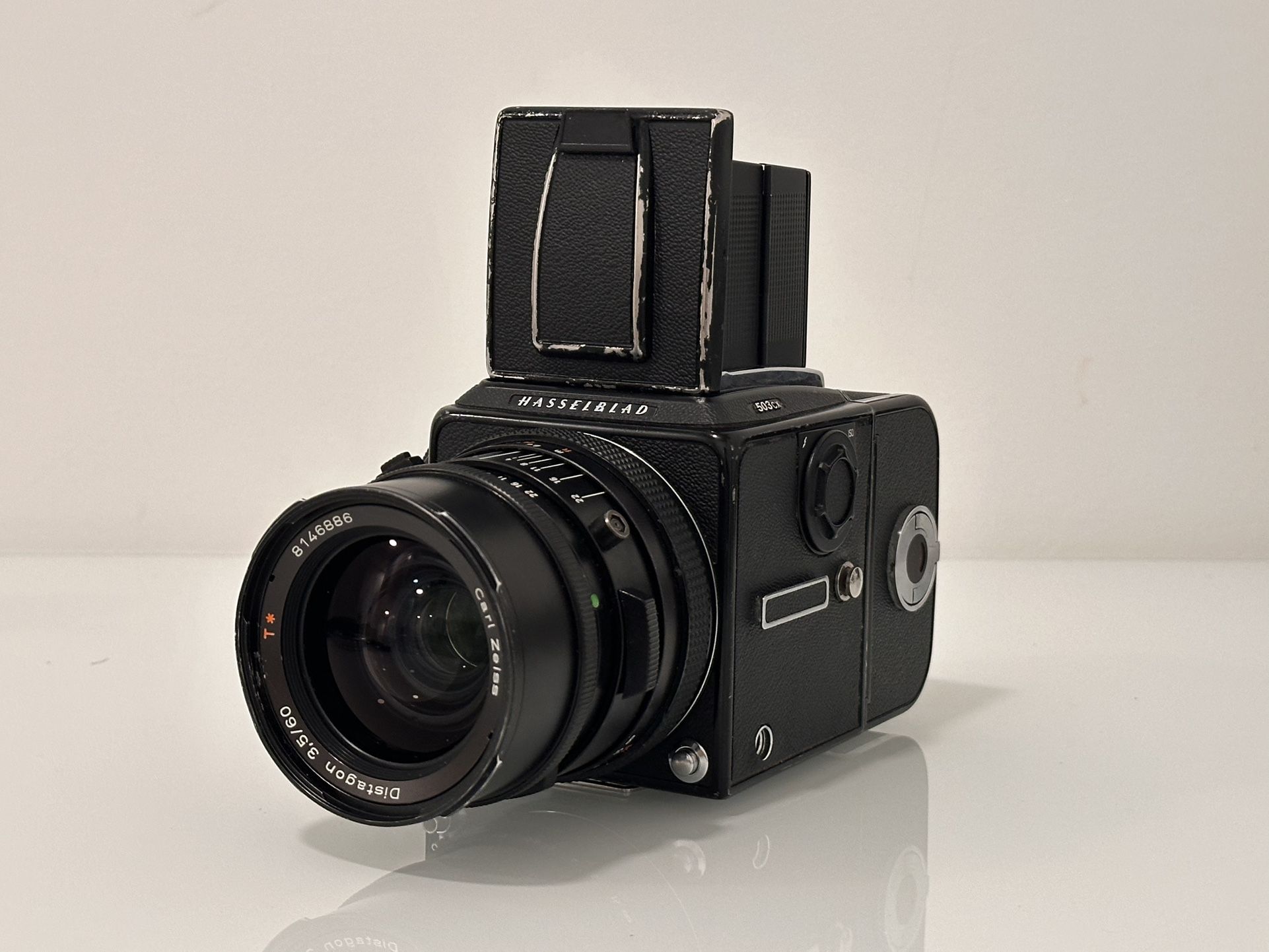 All Black Hasselblad 503CX Medium Format Camera Bundle - Lens + Accessories