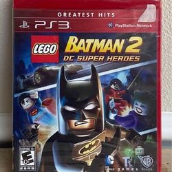 NEW and SEALED Ps3 Playstation Batman 2 DC Superhero Lego just $10 xox