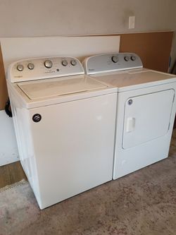 whirlpool washer and gas dryer set delivery and installation is free
