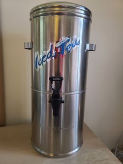 Curtis Streamliner Stainless Steel Tea Drink Dispenser