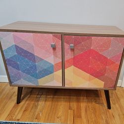Mid Century Modern Accent Cabinet 