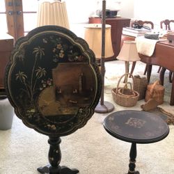 Antique vintage tables