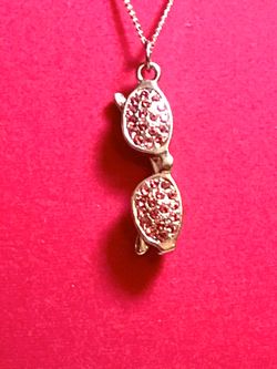 Pink Crystal Shades Necklace