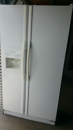White whirlpool refrigerator