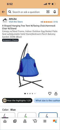 Tent Swing