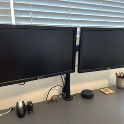 Dual Dell Monitors