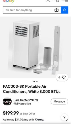 Portable AC.
