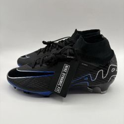 MSRP $275 Nike Mercurial Superfly 9 Elite FG Black Soccer Cleats Mens Size 4.5 And 6.5