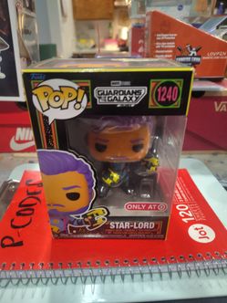 Funko Pop Star-Lord Guardians of the Galaxy #1240