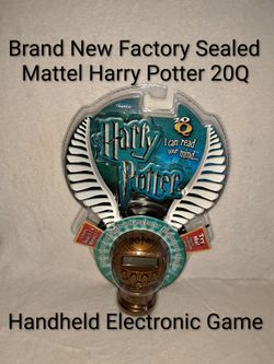 Brand New Factory Sealed Mattel Harry Potter 20Q Handheld Electronic Game