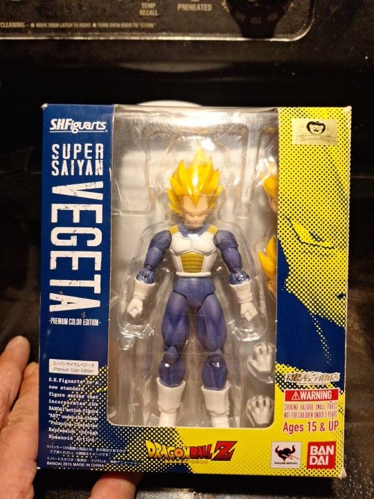 Vegeta Dragon Ball Super S.H.Figuarts Super Saiyan Premium Color Edi... Figure