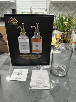 Coffee Bar Syrup Dispensers With Preprinted Labels