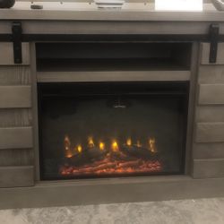 Beautiful Fireplace Tv Stand 