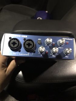 Audio box usb