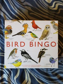 Bird Bingo board game [slightly used]