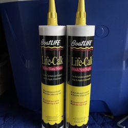 “NEW” Boat Life (Life-Calk) 2 Available (black, White) $22 Each 