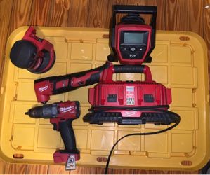 Milwaukee tool bundle all together