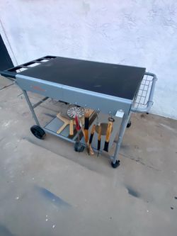 Pizza Oven Table Grill Cart