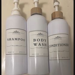 Free shampoo bottles