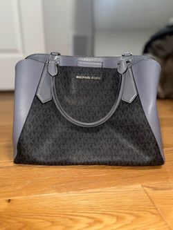 Michael Kors Signature Logo Satchel Handbag