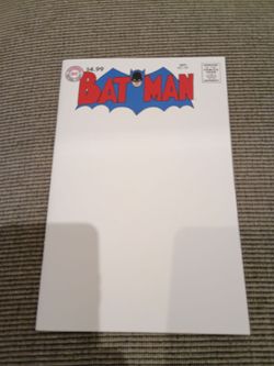 Batman #127 Facsimile Edition CVR B Blank Card Stock VAR July 2026 DC!!!