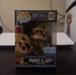 Funko Pop Monkey D. Luffy Golden Armor LE 9500 BoxLunch exclusive