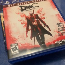 PS 4  Devil May Cry 