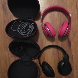 BEATS  STUDIO  HEADPHONES LOT PARTS ONLY 