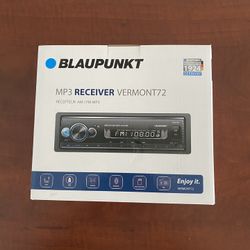 Blaupunkt Single Din Bluetooth USB AUX MP3 Radio