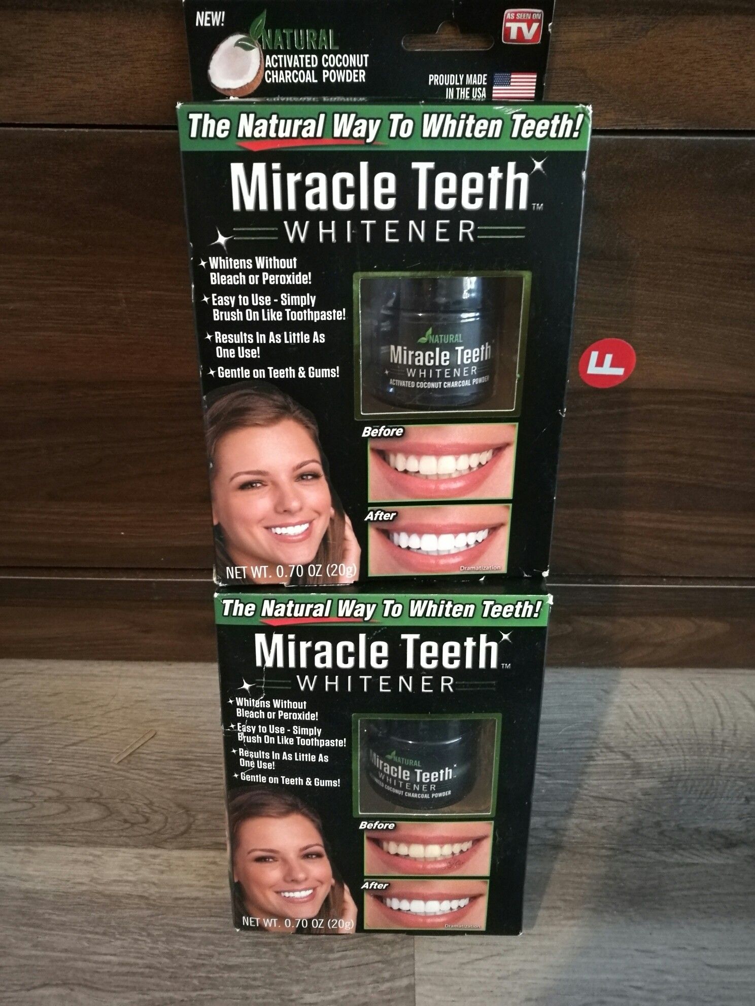 Miracle Teeth Whitener $10 each NEW