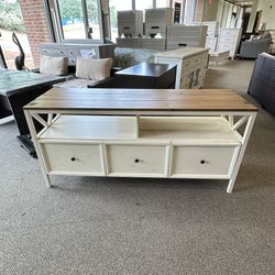 Brand new Rustic Solid Wood TV Stand