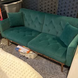 Small Green Couch