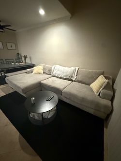 Couch and Dining Table